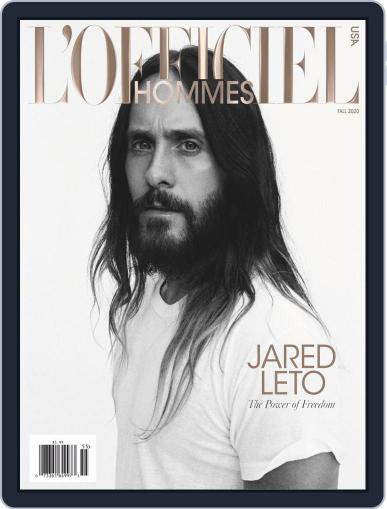 L'OFFICIEL HOMMES USA November 9th, 2020 Digital Back Issue Cover