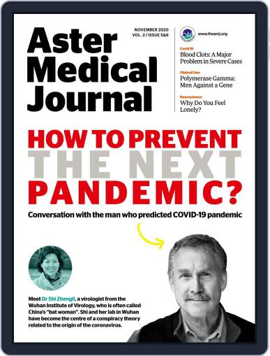 Aster Medical Journal ( AMJ) November 1st, 2020 Digital Back Issue Cover