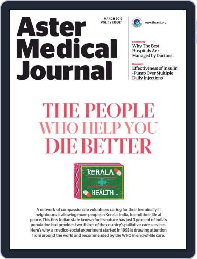 Aster Medical Journal ( AMJ) March 1st, 2019 Digital Back Issue Cover