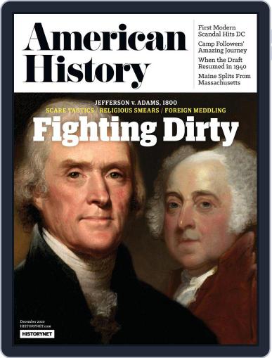 American History December 1st, 2020 Digital Back Issue Cover