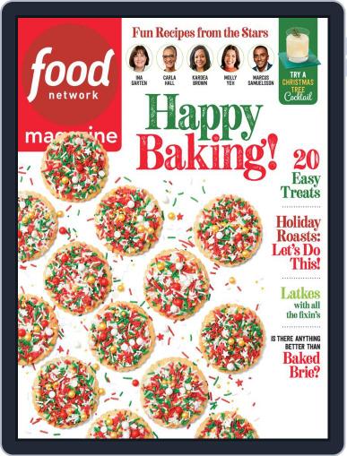 Food Network December 1st, 2020 Digital Back Issue Cover