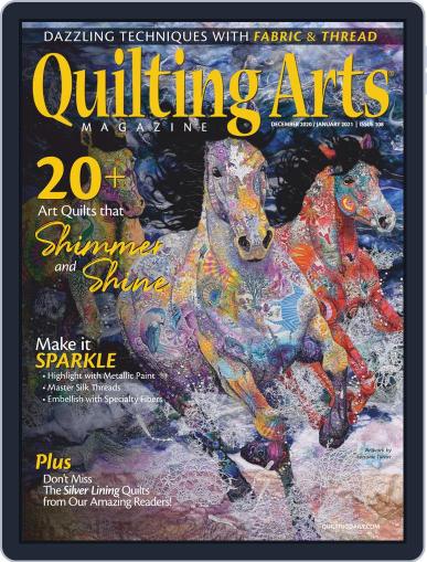 Quilting Arts December 1st, 2020 Digital Back Issue Cover
