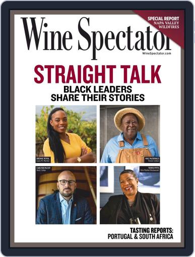 Wine Spectator November 30th, 2020 Digital Back Issue Cover