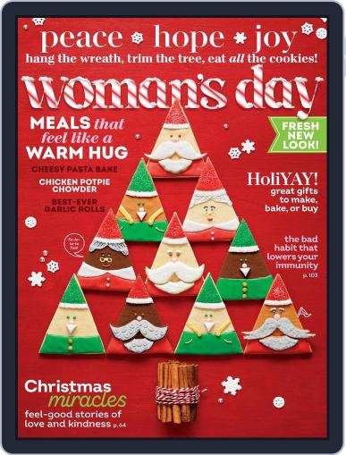 Woman's Day December 1st, 2020 Digital Back Issue Cover