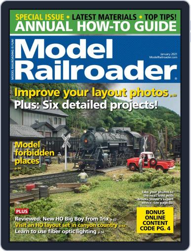Model Railroader (Digital) January 1st, 2021 Issue Cover