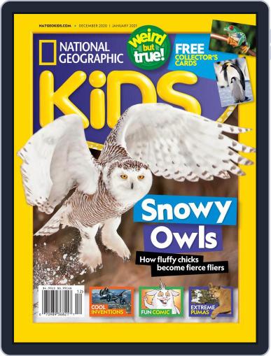 National Geographic Kids December 1st, 2020 Digital Back Issue Cover