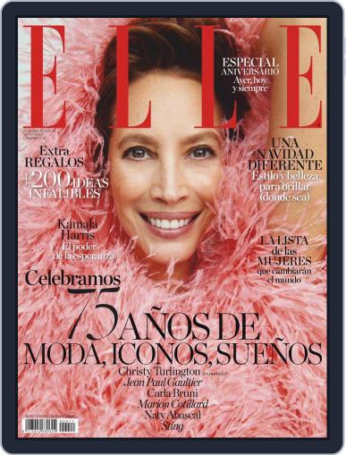 Elle España December 1st, 2020 Digital Back Issue Cover