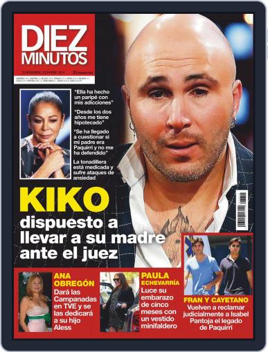 Diez Minutos (Digital) November 25th, 2020 Issue Cover