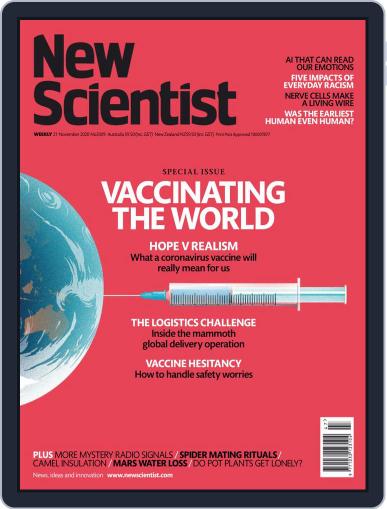New Scientist Australian Edition (Digital) November 21st, 2020 Issue Cover