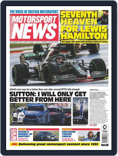 Motorsport News (Digital) November 19th, 2020 Issue Cover