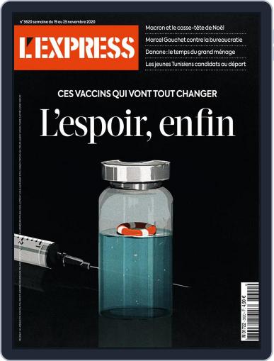 L'express November 19th, 2020 Digital Back Issue Cover