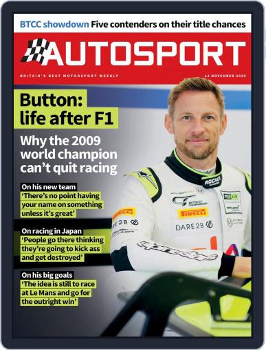 Autosport November 12th, 2020 Digital Back Issue Cover