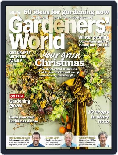 BBC Gardeners' World December 1st, 2020 Digital Back Issue Cover