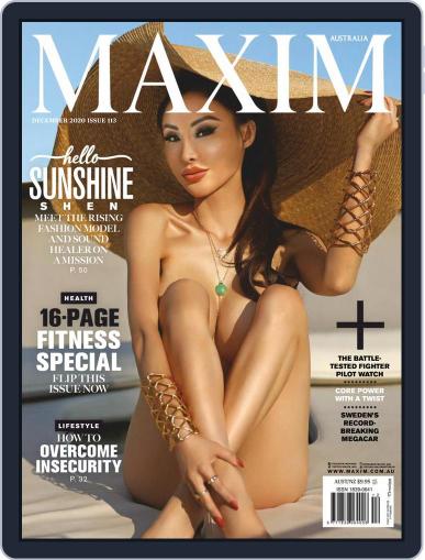 Maxim Australia December 1st, 2020 Digital Back Issue Cover