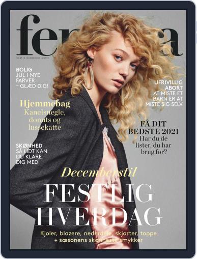femina Denmark November 19th, 2020 Digital Back Issue Cover