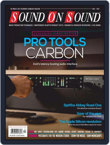 Sound On Sound USA December 1st, 2020 Digital Back Issue Cover