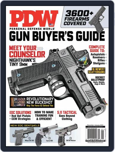 Personal Defense World December 1st, 2020 Digital Back Issue Cover
