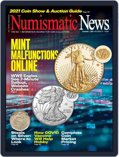 Numismatic News December 1st, 2020 Digital Back Issue Cover