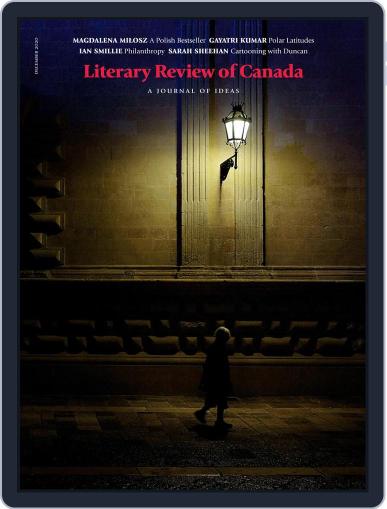 Literary Review of Canada December 1st, 2020 Digital Back Issue Cover