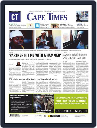 Cape Times November 18th, 2020 Digital Back Issue Cover