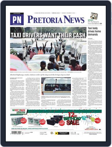 Pretoria News November 19th, 2020 Digital Back Issue Cover