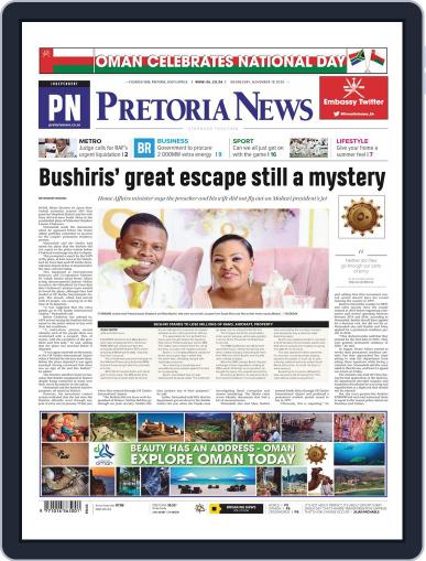 Pretoria News November 18th, 2020 Digital Back Issue Cover