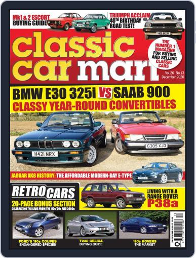 Classic Car Mart December 1st, 2020 Digital Back Issue Cover