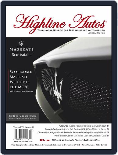 Highline Autos November 1st, 2020 Digital Back Issue Cover