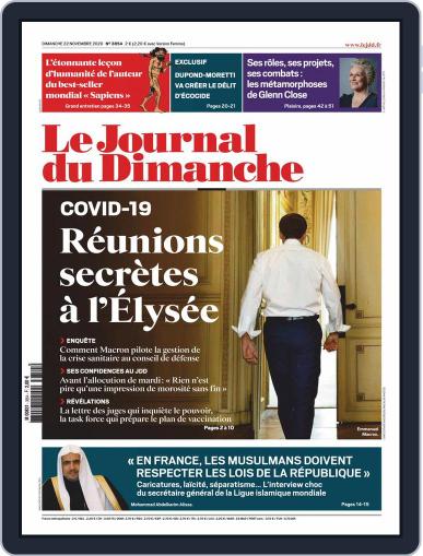 Le Journal du dimanche November 22nd, 2020 Digital Back Issue Cover