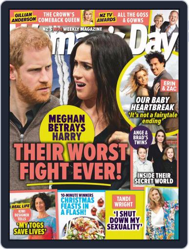 Woman's Day Magazine NZ November 23rd, 2020 Digital Back Issue Cover