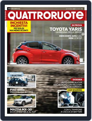 Quattroruote (Digital) September 1st, 2020 Issue Cover
