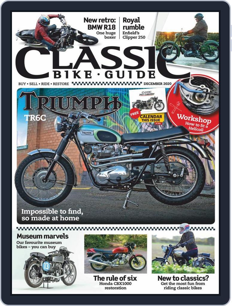 Classic Bike Guide (Digital) Subscription                    December 1st, 2020 Issue