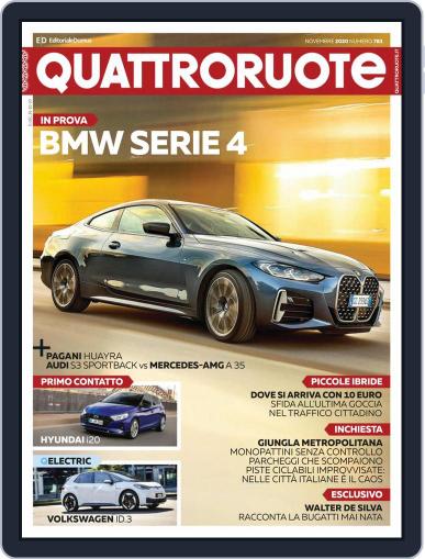Quattroruote (Digital) November 1st, 2020 Issue Cover