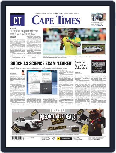 Cape Times November 24th, 2020 Digital Back Issue Cover