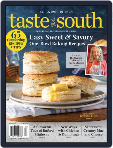 Taste of the South January 1st, 2021 Digital Back Issue Cover