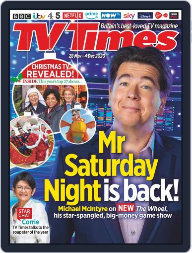 TV Times November 28th, 2020 Digital Back Issue Cover