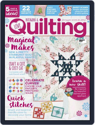 Love Patchwork & Quilting December 1st, 2020 Digital Back Issue Cover