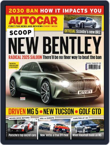 Autocar November 25th, 2020 Digital Back Issue Cover