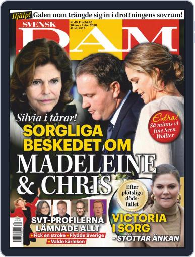 Svensk Damtidning November 26th, 2020 Digital Back Issue Cover