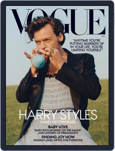 Vogue December 1st, 2020 Digital Back Issue Cover