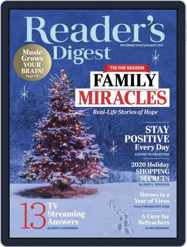 Reader's Digest December 1st, 2020 Digital Back Issue Cover