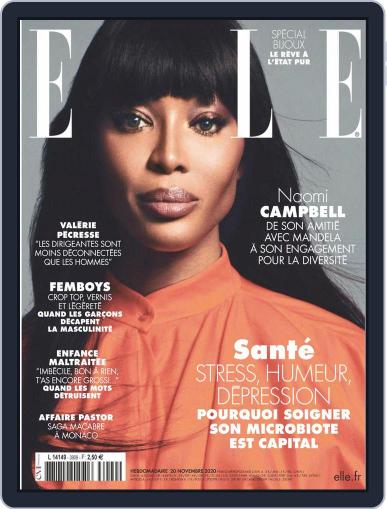 Elle France November 20th, 2020 Digital Back Issue Cover
