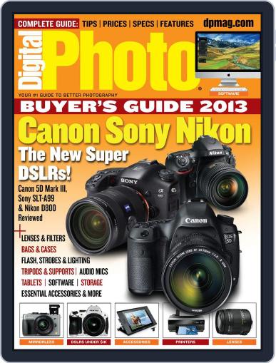 Digital Photo November 1st, 2012 Digital Back Issue Cover