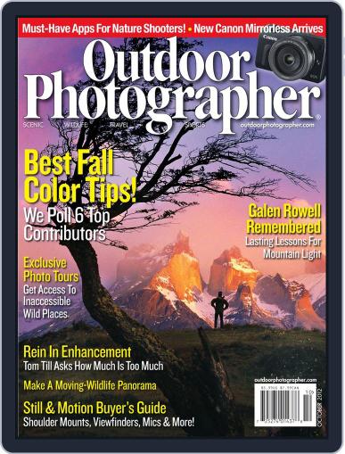Outdoor Photographer September 11th, 2012 Digital Back Issue Cover