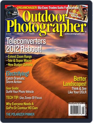 Outdoor Photographer August 14th, 2012 Digital Back Issue Cover