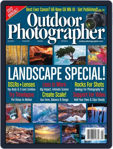 Outdoor Photographer April 10th, 2012 Digital Back Issue Cover