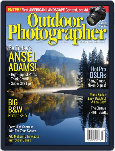 Outdoor Photographer February 14th, 2012 Digital Back Issue Cover