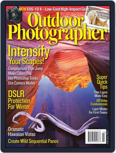 Outdoor Photographer December 20th, 2011 Digital Back Issue Cover