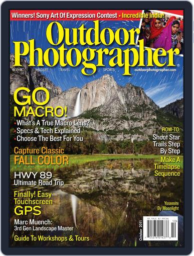 Outdoor Photographer September 16th, 2011 Digital Back Issue Cover