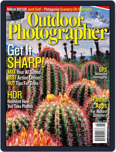 Outdoor Photographer May 17th, 2011 Digital Back Issue Cover